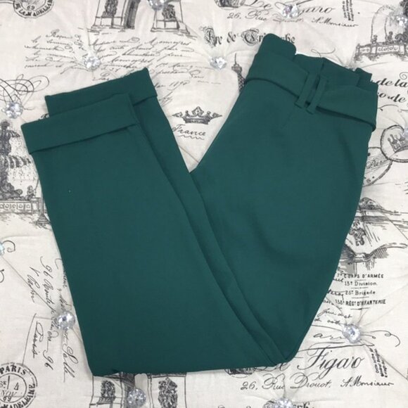 INC Tapered-Leg Paperbag Pants - Picture 6 of 6